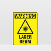 Customized Hazard Signs,Warning Laser Beam Sign